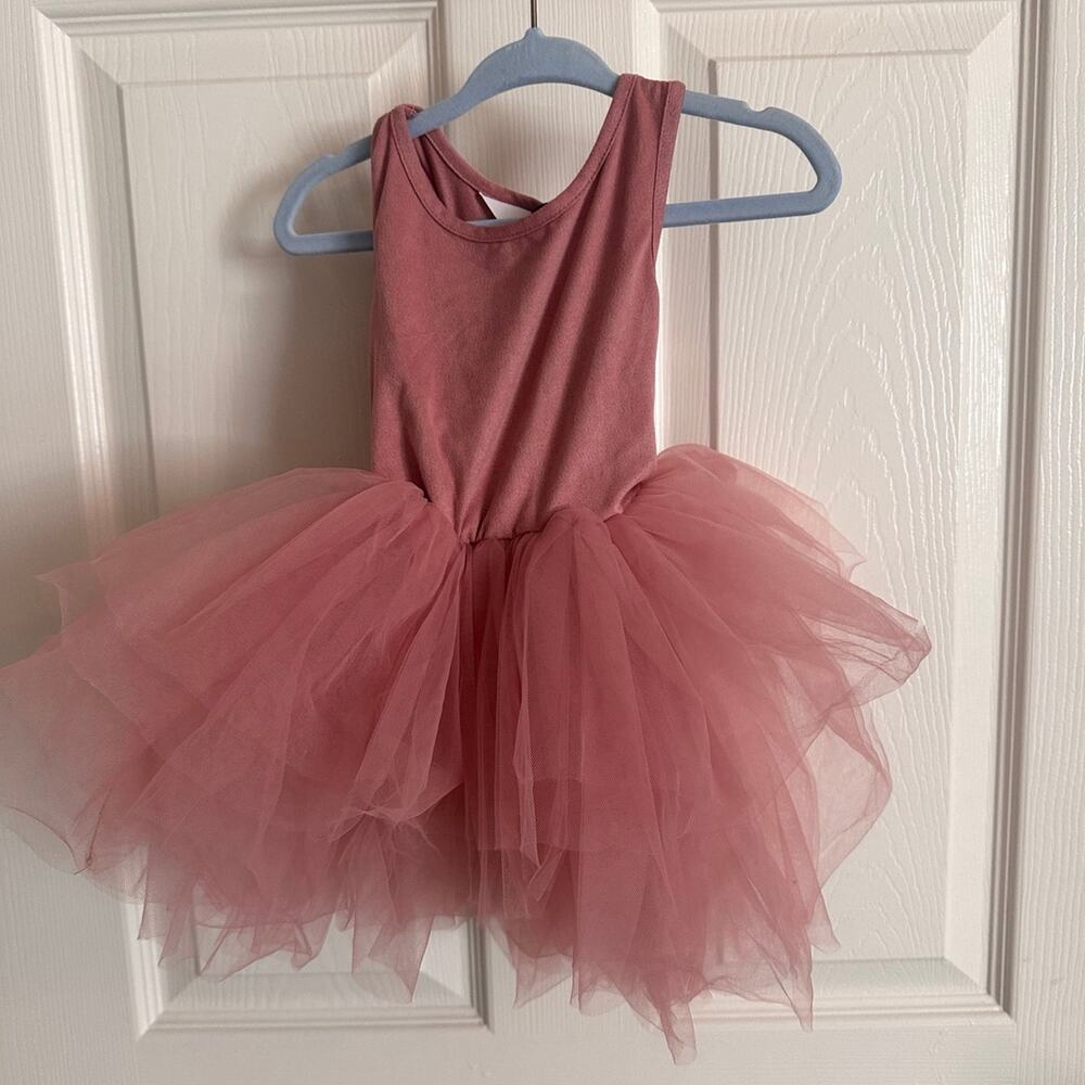 I Love Plum Dottie Pink Tutu Dress Size-2